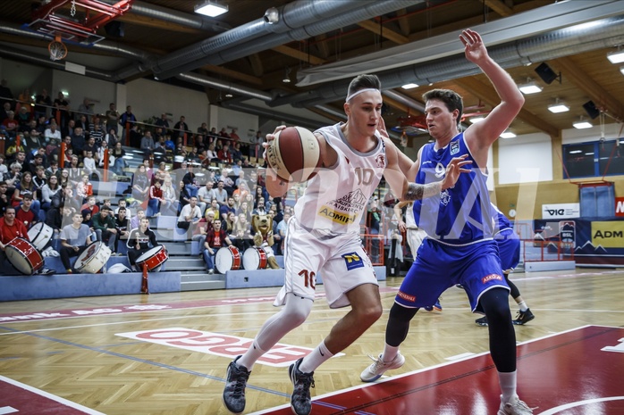 Basketball, Admiral Basketball Superliga 2019/20, Grunddurchgang 7.Runde, Traiskirchen Lions, D.C. Timberwolves, Aleksandar Andjelkovic (10)