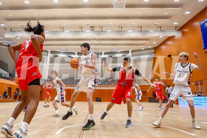 11.01.2025 Österreichischer Basketballverband 2024/25, SLMU19, Vienna United vs BC Vienna
