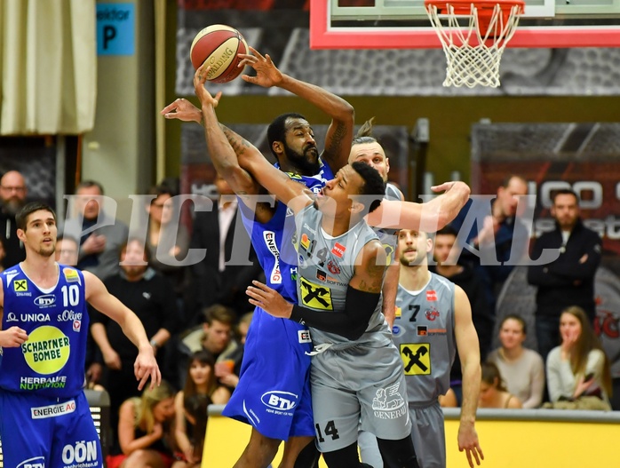 Basketball ABL 2016/17, Grunddurchgang 20.Runde WBC Wels vs. Gmunden Swans