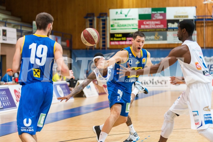 Basketball, ABL 2016/17, CUP VF, Oberwart Gunners, UBSC Graz, Drago Brcina (13)