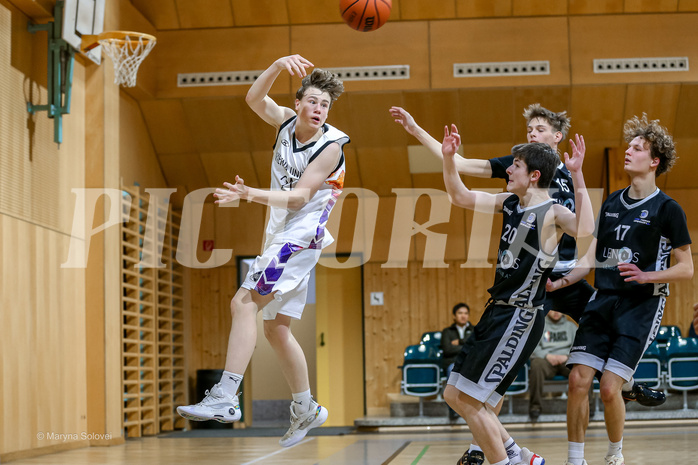 01.02.2025 Österreichischer Basketballverband 2024/25, SLMU16, Post SV Wien vs. BBC Nord Dragonz