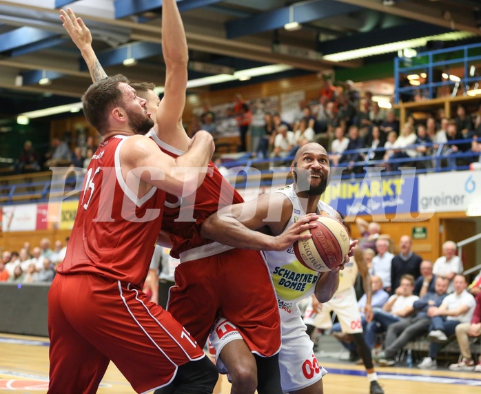 Basketball ABL 2017/18, Playoff VF Spiel 1 Gmunden Swans vs. Traiskirchen Lions


