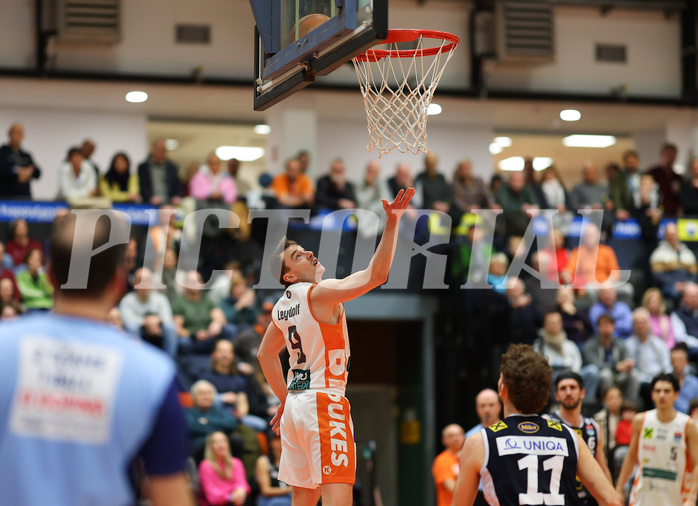 Basketball Superliga 2024/25, Grunddurchgang 21.Runde Klosterneuburg Dukes vs. Gmunden Swans


