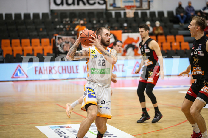 Basketball Superliga 2021/22, Grunddurchgang 12.Runde Klosterneuburg Dukes vs. BC Vienna


