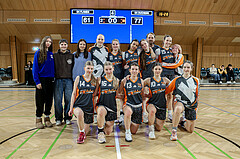 22.02.2025 Österreichischer Basketballverband 2024/25, SLWU19 Basket Flames UNION vs Basket Duchess