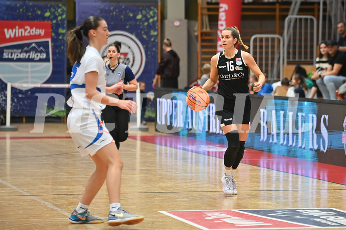 Basketball Superliga 2024/25, Supercup 1.Runde, DBB Wels vs Basket Flames Women,


