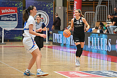 Basketball Superliga 2024/25, Supercup 1.Runde, DBB Wels vs Basket Flames Women,

