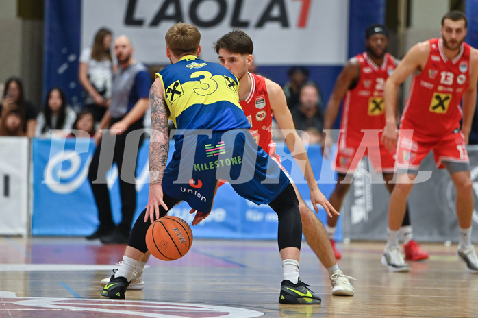 Basketball, Superliga 2024/25, Grunddurchgang 14.Runde, Flyers Wels vs. UBSC Graz,
