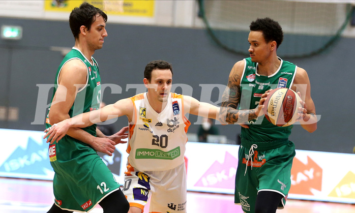 Basketball Superliga 2020/21, 3. Plazierungsrunde Klosterneuburg Dukes vs. Kapfenberg Bulls


