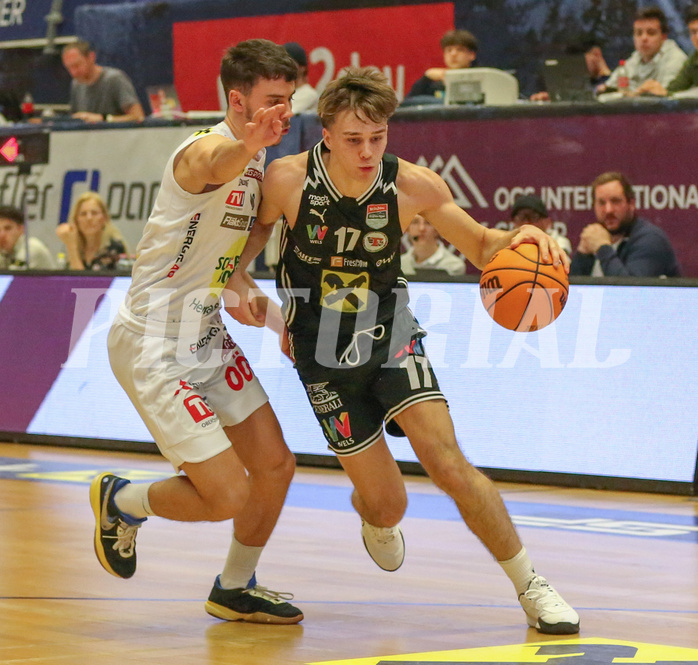 Basketball Superliga 2023/24, 3.Plazierungsrunde Gmunden Swans vs. Flyers Wels


