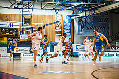 Basketball, bet-at-home Basketball Superliga 2020/21, Platzierungsrunde, 8. Runde, Oberwart Gunners, SKN St. Pölten, Nigel Pruitt (11)