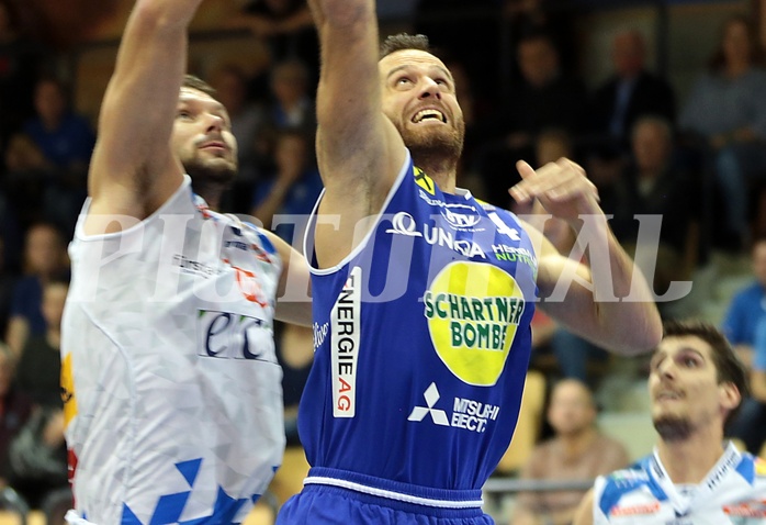 Basketball ABL 2017/18 Grunddurchgang 8.Runde Kapfenberg Bulls vs Gmunden Swans