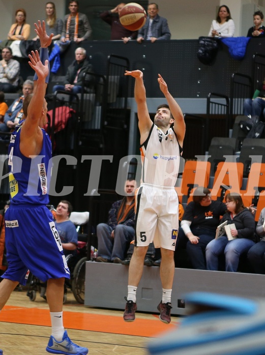Basketball ABL 2015/16 Grunddurchgang 25.Runde BK Dukes Klosterneuburg vs. Gmunden Swans