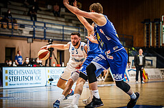Basketball, bet-at-home Basketball Superliga 2020/21, Halbfinale Spiel 4, Oberwart Gunners, Gmunden Swans, Ignas Fiodorovas (5)