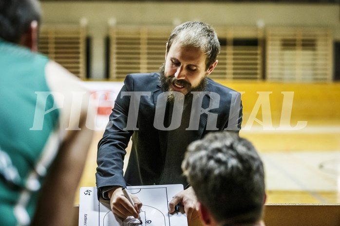 Basketball, ABL 2018/19, Basketball Cup 2.Runde, Mattersburg Rocks, Dornbirn Lions, Borja San Miguel (Head Coach)
