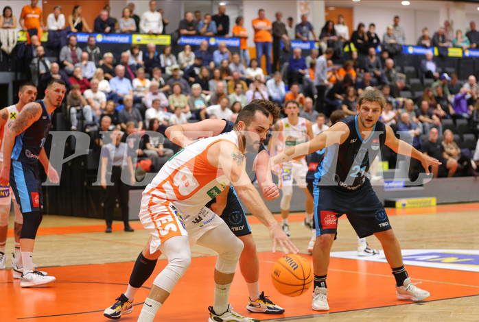 Basketball Superliga 2023/24, Grunddurchgang 4.Runde Klosterneuburg Dukes vs. Vienna Timberwolves