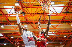 Basketball, win2day Basketball Superliga 2024/25, Playoffs Viertelfinale 2. Spiel
, BBC Nord Dragonz, Flyers Wels, Rayshawn Mart (3)