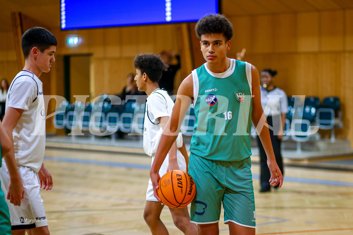 07.12.2024 Österreichischer Basketballverband 2024/25, SLMU14, Basket Flames WAT vs. KOS Celovec

