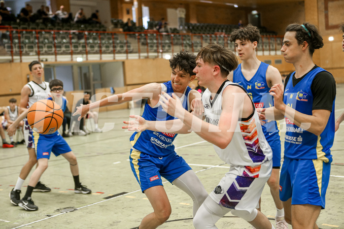 27.04.2025 Österreichischer Basketballverband 2024/25, SLMU16, VF Vienna United vs. SKN St. Pölten