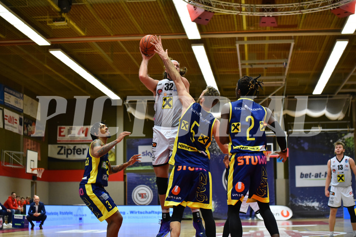 Basketball Superliga 2021/22, Grunddurchgang. 4.Runde Flyers Wels vs. UBSC Raiffeisen Graz