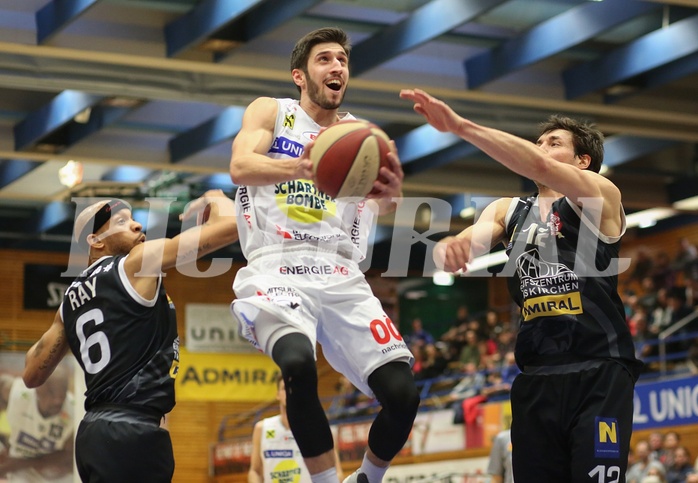 Basketball ABL 2017/18, Grunddurchgang 25.Runde Gmunden Swans vs. Traiskirchen Lions


