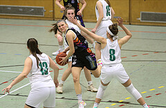 Basketball Damen Superliga 2021/22, Grundducrhgang 14.Runde Vienna United vs. KOS Celovec



