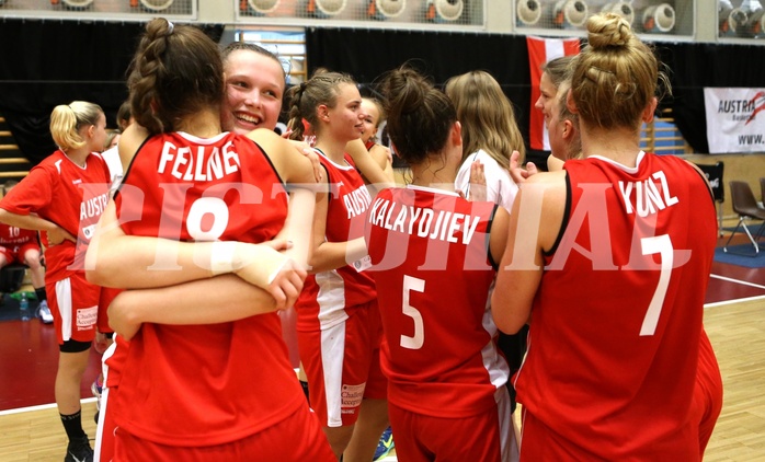 Basketball Nationalteam WU16 2015  Team Austria vs. Team Denmark


