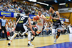 Win2Day Basketball Superliga 2022/23, Playoff,
Finale Spiel 1, Swans Gmunden vs BC Vienna,