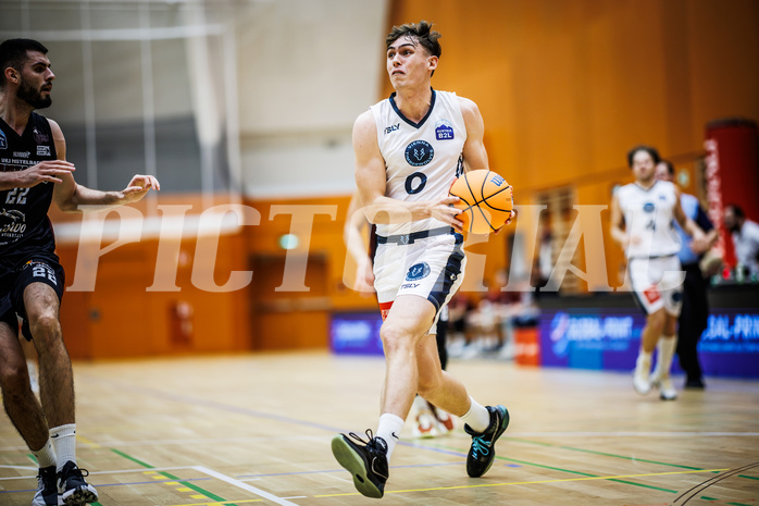 Basketball, Basketball Zweite Liga 2024/25, Grunddurchgang 6.Runde, Vienna Timberwolves, Mistelbach Mustangs, Valentin Siegmund (0)