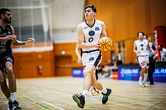 Basketball, Basketball Zweite Liga 2024/25, Grunddurchgang 6.Runde, Vienna Timberwolves, Mistelbach Mustangs, Valentin Siegmund (0)