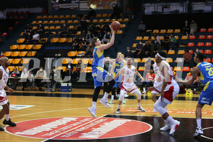 Basketball Superliga 2021/22, 7.Plazierungsrunde BC Vienna vs. SKN St.Pölten


