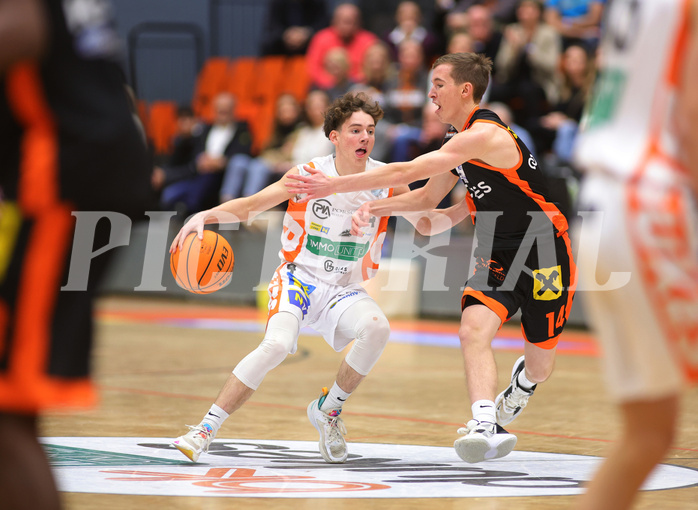 Basketball Superliga 2023/24, Grunddurchgang 13.Runde Klosterneuburg Dukes vs. Oberwart Gunners


