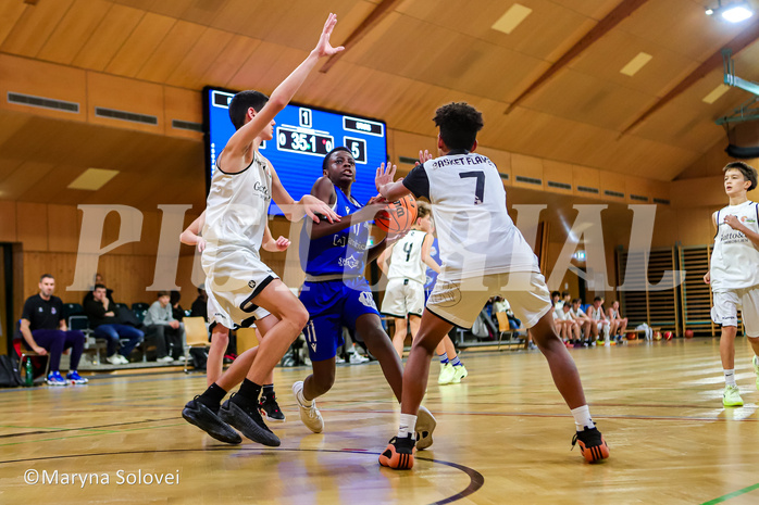 09.11.2024 Österreichischer Basketballverband 2024/25, SLMU14, Basket Flames WAT vs STARS Basketball