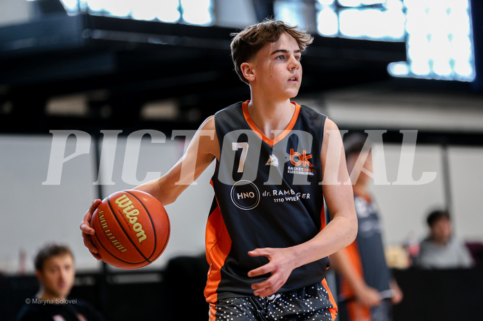 23.03.2025 Österreichischer Basketballverband 2024/25, SLMU16, Post SV Wien vs. Basket Dukes