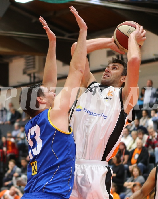 Basketball ABL 2015/16 Grunddurchgang 4.Runde BK Dukes Klosterneuburg vs. UBSC Graz


