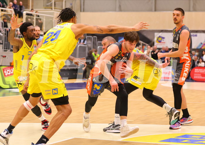 Basketball Superliga 2022/23, 6.Plazierungsrunde SKN St.Pölten vs. Klosterneuburg Dukes