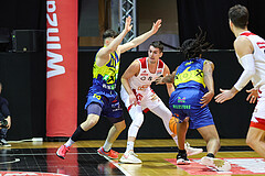 Basketball Superliga 2023/24, Gruunddurchgang 19.Runde BC Vienna vs. UBSC Graz


