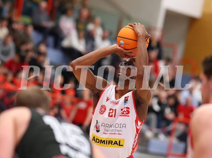 Basketball Superliaga 2024/25, Grunddurchgang 22.Runde Traiskirchen Lions vs. Flyers Wels