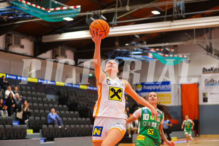 Basketball Damen Superliga 2024/25, Grunddurchgang 3.Runde BK Duchess Klosterneuburg vs. UBI Graz


