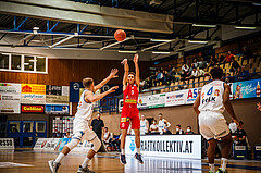 Basketball, Basketball Austria Cup 2021/22, Achtelfinale, Oberwart Gunners, Traiskirchen Lions, 