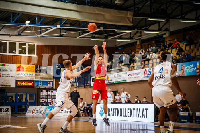 Basketball, Basketball Austria Cup 2021/22, Achtelfinale, Oberwart Gunners, Traiskirchen Lions, 