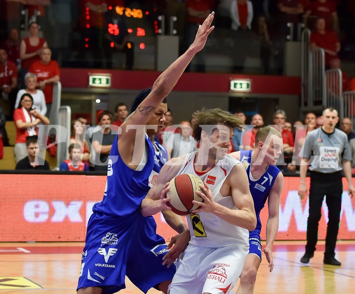 Basketball ABL 2015/16 Playoff Finale Spiel 3 WBC Wels vs Gunners Oberwart