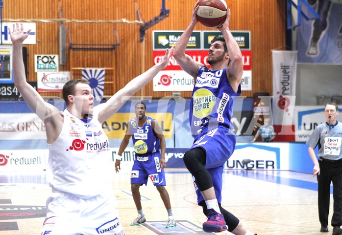 Basketball ABL 2015/16 Playoff Viertelfinale Spiel 5  Oberwart Gunners vs Gmunden Swans
