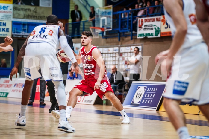 Basketball, ABL 2018/19, Grunddurchgang 1.Runde, Oberwart Gunners, BC Vienna, Luca Gvozden (10)