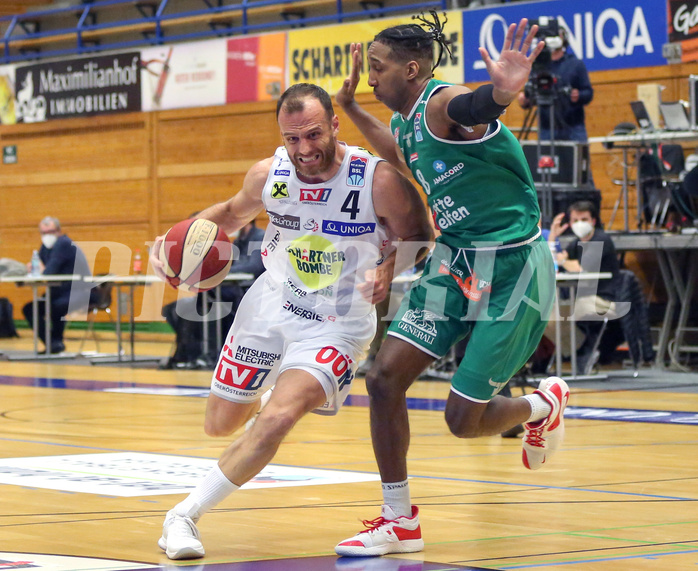 Basketball Superliga 2020/21, Finale Spiel 1 Gmunden Swans vs. Kapfenberg Bulls