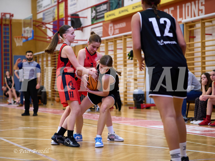 Basketball Superliga 2024/25, SLWU14 Traiskirchen Lionesses vs. Gratkorn Scorpions



