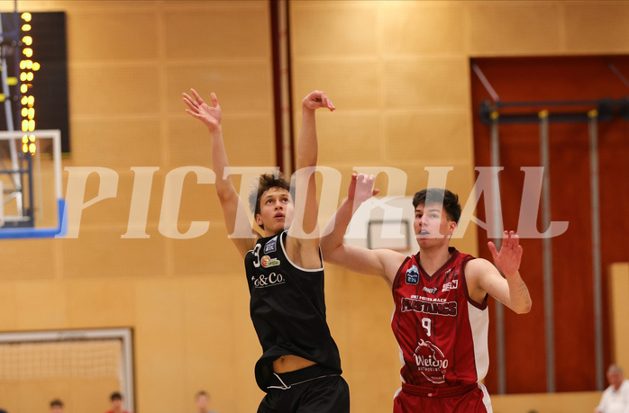 Basketball Zweite Liga 2023/24, Grunddurchgang 19.Runde Mistelbach Mustangs vs. Basket Flames


