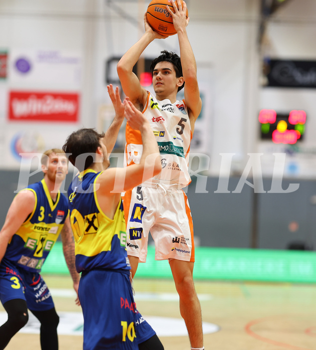 Basketball Superliga 2024/25, Grunddurchgang 20.Runde Klosterneuburg Dukes vs. UBSC Graz