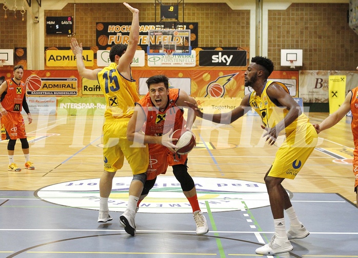 Basketball ABL 2016/17 Grunddurchgang 1.Runde  Fürstenfeld Panthers vs UBSC Graz
