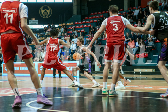 04.05.2025 Österreichischer Basketballverband 2024/25, SLMU19 BC Vienna vs. Vienna United 04.05.2025 Österreichischer Basketballverband 2024/25, SLMU19 BC Vienna vs. Vienna United